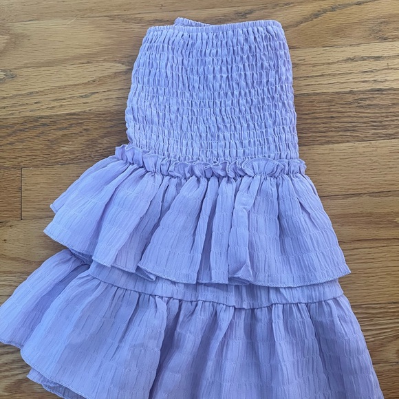 Lavender Ruffled Skirt - Picture 3 of 3